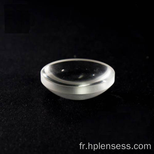 verre optique 10 mm plan convexe lentille